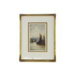 Francis Jamieson (fl.1910-1940)'HOME PORT'watercoloursigned and inscribed15cm x 25cm