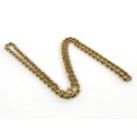 A 9ct gold rope chain necklace, 5.98g