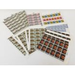 A quantity of mint Great Britain Queen Elizabeth II full sheets and part sheets, decimal and pre-