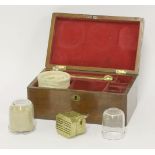 A Victorian scarificator, by Maw & Son of London, with twelve blades, of rectangular form with