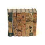 Seven vols. Arthur Ransome 24-29th impression 1952, all in dust jackets, including 'Swallow and