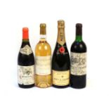 Assorted red, white, sweet and sparkling wines, to include Château La Tour De Mons, Margaux, 1982,