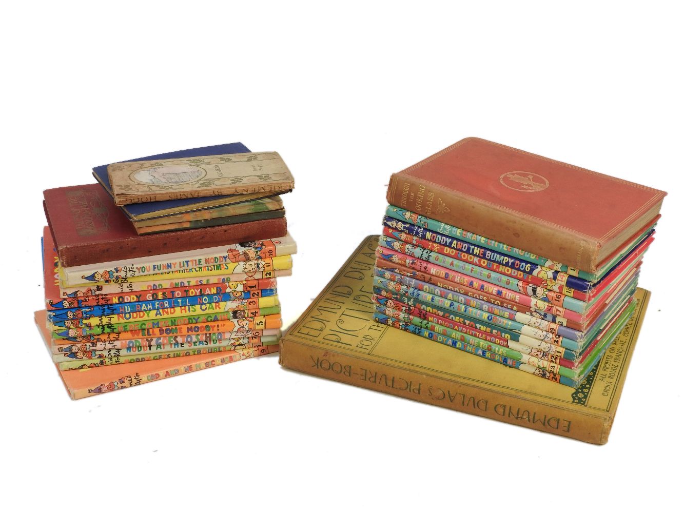 Twenty four Noddy books, and other children's books