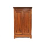 A modern armoire, 132cm wide x 211cm high, approximately