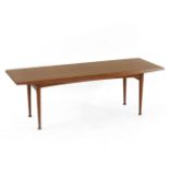 A Gordon Russell coffee table, 121cm long