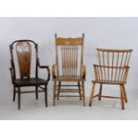 Three armchairs