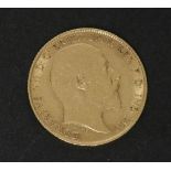 Great Britain, Edward VII (1901-1910), half Sovereign, 1909, rev. St George