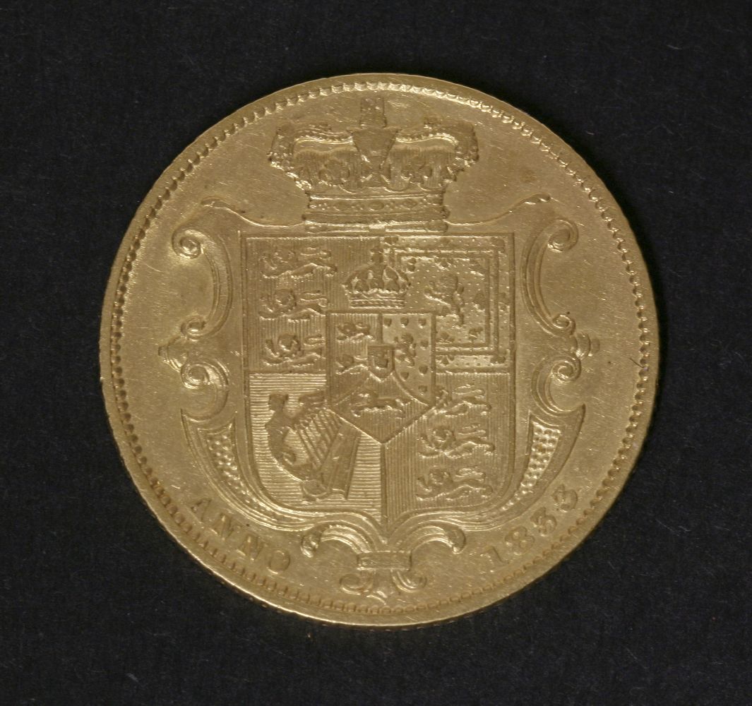 Great Britain, William IV (1830 - 1837), Sovereign, 1833 (S 3829B) - Image 2 of 2