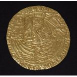 Great Britain, Edward IV, (first reign 1461- 1470), Ryal, 7.67g, London, m.m. crown on reverse only,