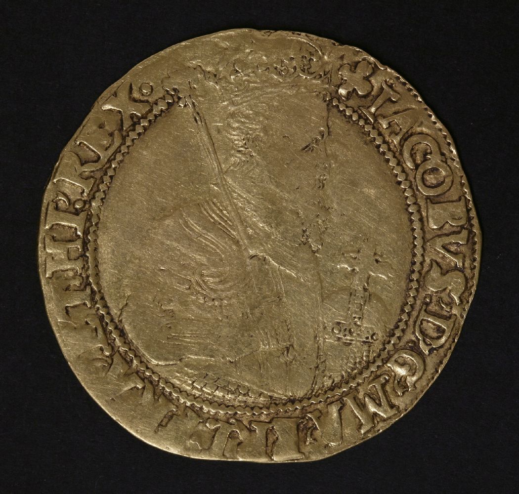 Great Britain, James I (1603 - 1625), second coinage, 1604-19, Unite, 9.92g, m.m. plain cross, fifth - Image 2 of 2