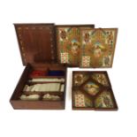 A late 19th century boxed set of 'Nain Jaune' by T R of Paris