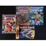 Marvel comics - British, 1970's, nearly 400, comprising: 80+ 'Spiderman', 36+ 'Avengers'; 20+ '