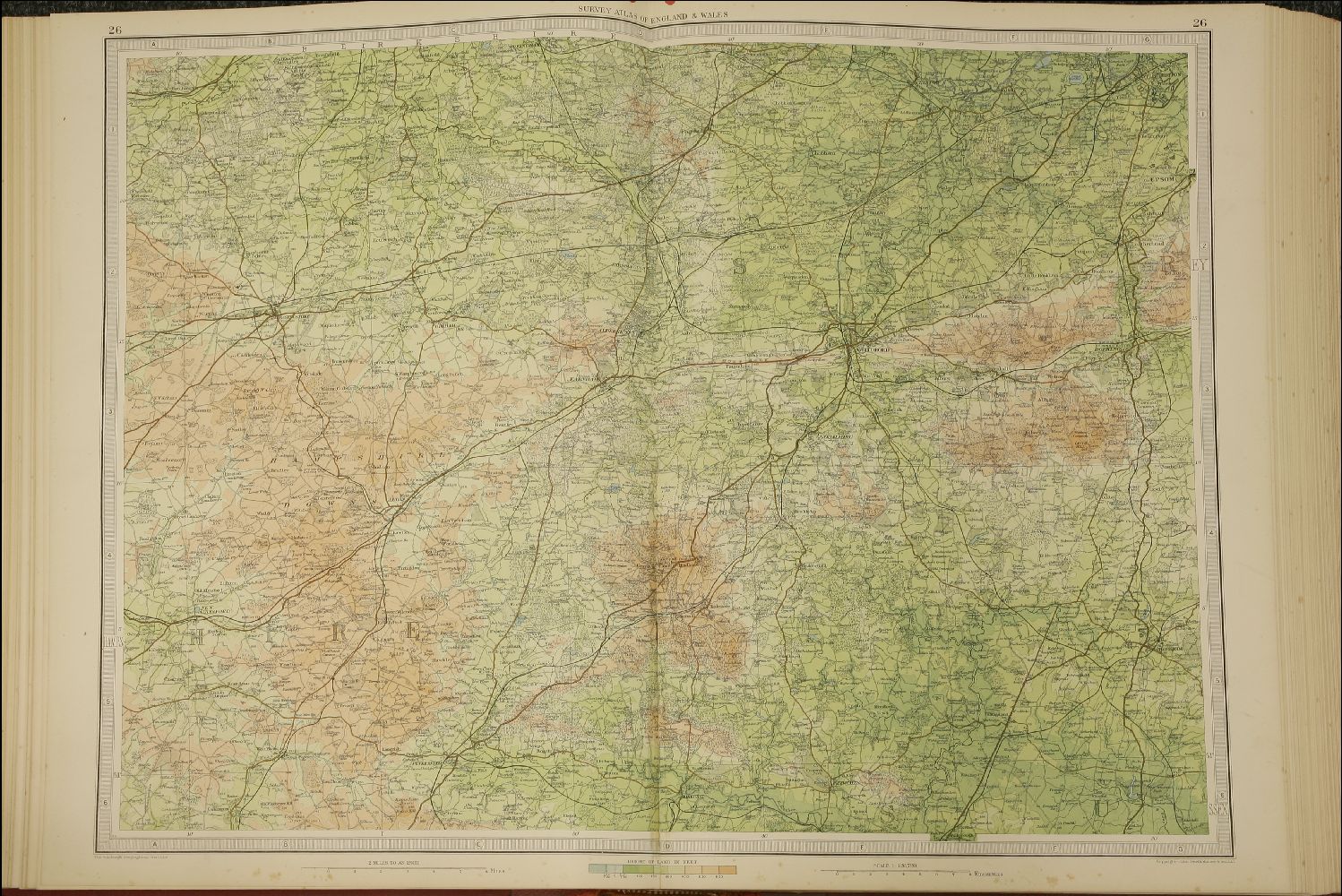 1. Bartholomew, John: The Survey Atlas of Scotland. J.G. Bartholomew, 1912. Folio;2. Bartholomew, - Image 3 of 5