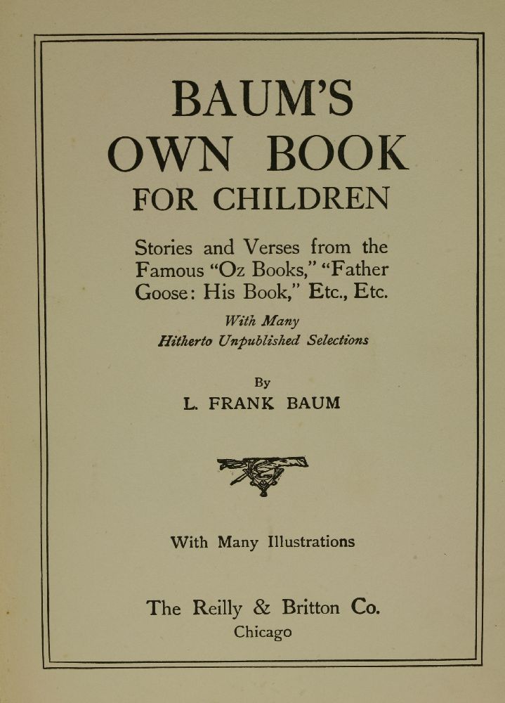 BAUM, L Frank; John R NEILL (ill.):12 WORKS WRITTEN BY L.FRANK BAUM IN THE OZ SERIES; All - Image 4 of 7