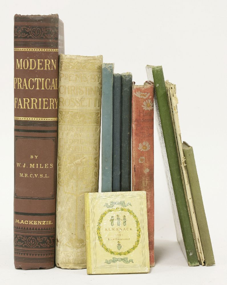 CHILDREN AND ILLUSTRATED:1. MILES, W. J: Modern Practical Farriery. W. Mackenzie, nd, c1880; with