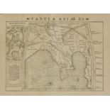 Sebastian Munster,South East Asia- Tabula Asiae XI. Uncoloured; Basle, 1542. vg32 x 42cm