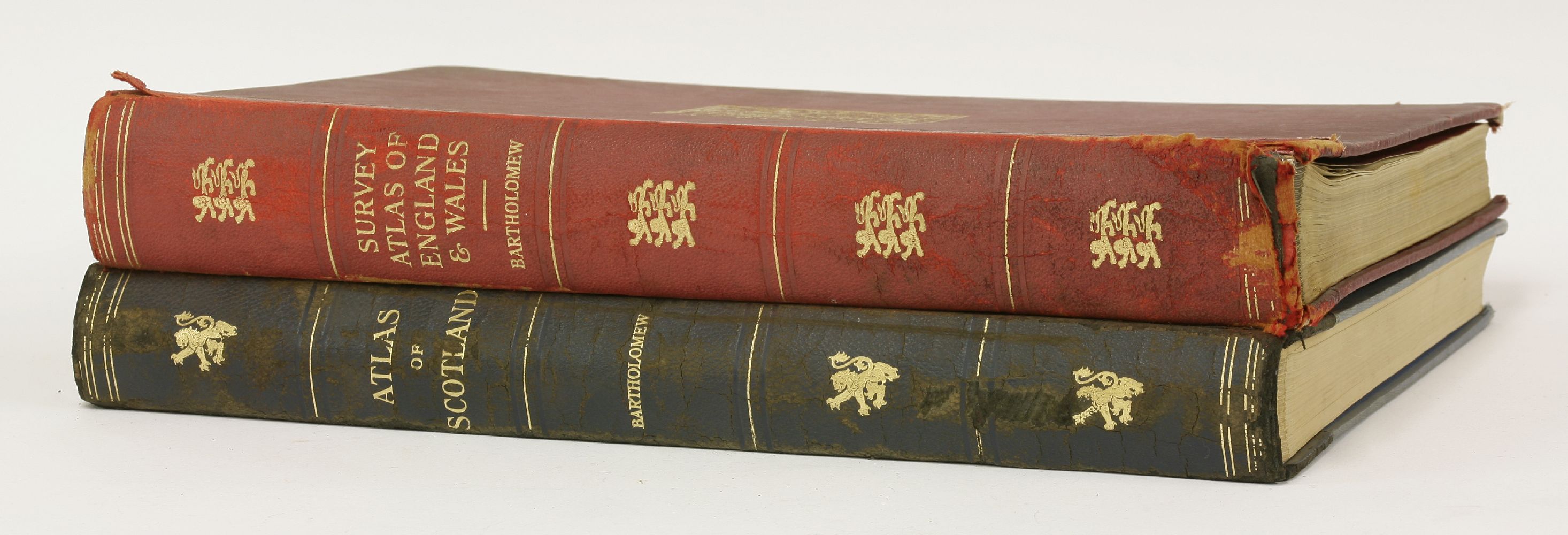 1. Bartholomew, John: The Survey Atlas of Scotland. J.G. Bartholomew, 1912. Folio;2. Bartholomew,