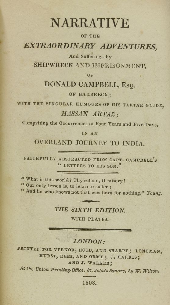 1. Across the Border or Pathan and Biloch. Chapman and Hall, 1890, 1st edn; with large folding - Image 4 of 9