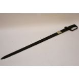 An early 19th century cavalry broad sword