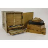 A collection of nearly 300 microscope slides, including over 80 by Watson, together with a twenty-