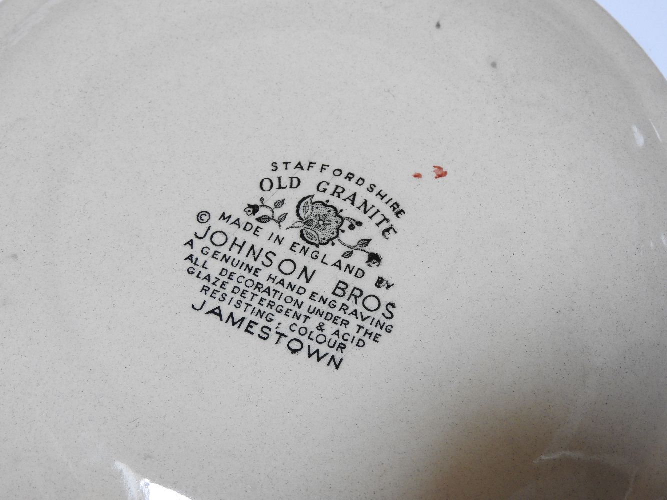 A Johnson Brothers dinner/ tea service, the brown glaze with transfer decoration - Image 6 of 6