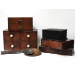 A quantity of wooden boxes etc