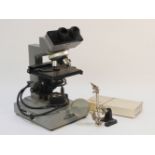 A Kyowa microscope, together with other optical equipment