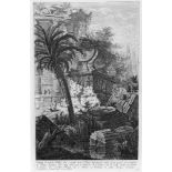 Giovanni Battista Piranesi (Italian, 1720-1778)REMAINS OF ANCIENT BUILDINGS AMONG WHICH STANDS THE