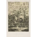 Rodolphe Bresdin (French, 1822-1885)LA COMÉDIE DE LA MORT (VAN GELDER 84) Lithograph, 1854, a