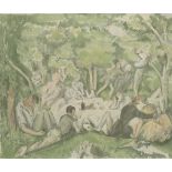 After Paul Cézanne (French, 1839-1906)LE DÉJEUNER SUR L’HERBE (MELOT 9)Lithograph printed in