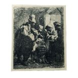 Rembrandt van Rijn (Dutch, 1606-1669)THE STROLLING MUSICIANS (WHITE & BOON 119; NEW HOLLSTEIN 141)