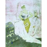 After Henri de Toulouse-Lautrec (French, 1864-1901)LE GOMMEUX (THE MASHER)Lithograph printed in