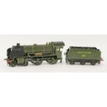 A 4-6-4 live steam 1 gauge locomotive,no.901 'Winchester' and tender in the Southern livery,