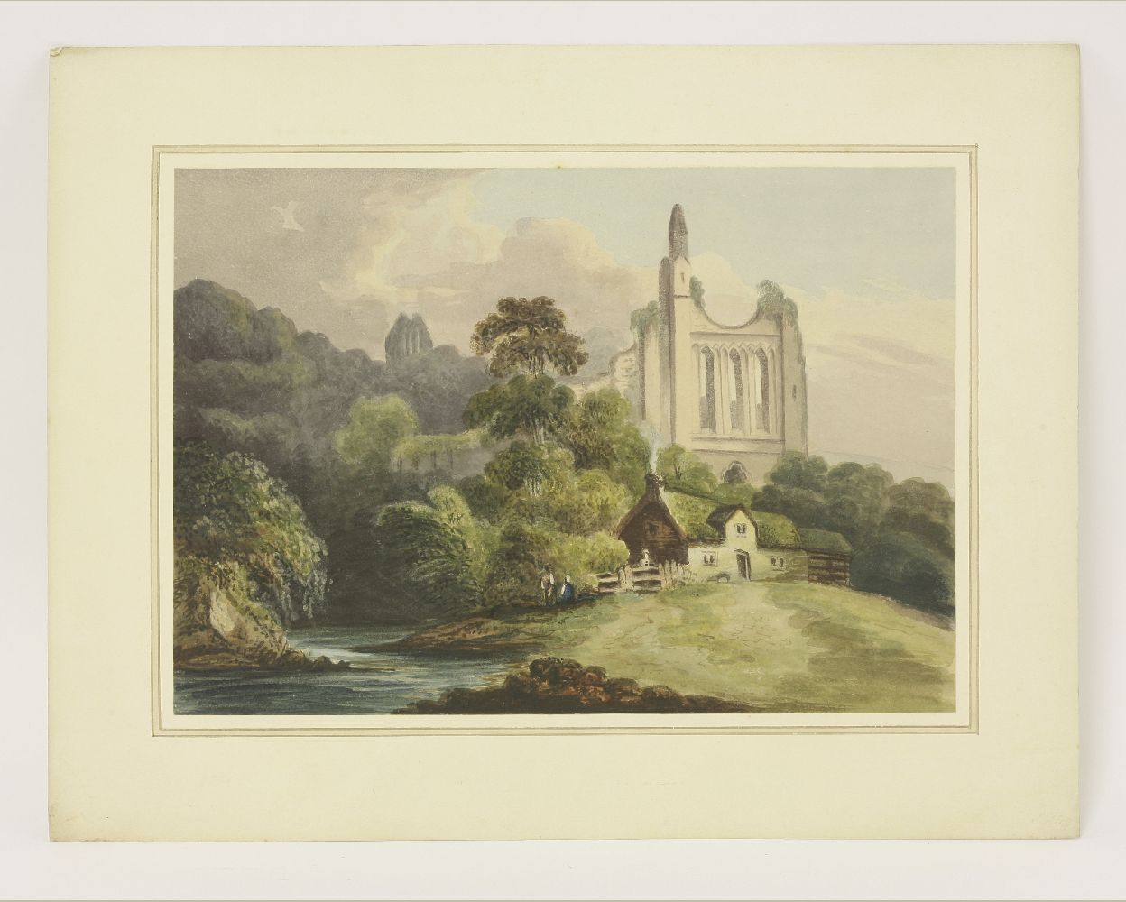 English School, early 19th century'AYSGILL FORCE, WENSLEYDALE, YORKSHIRE';'BOLTON PRIORY, - Bild 10 aus 19