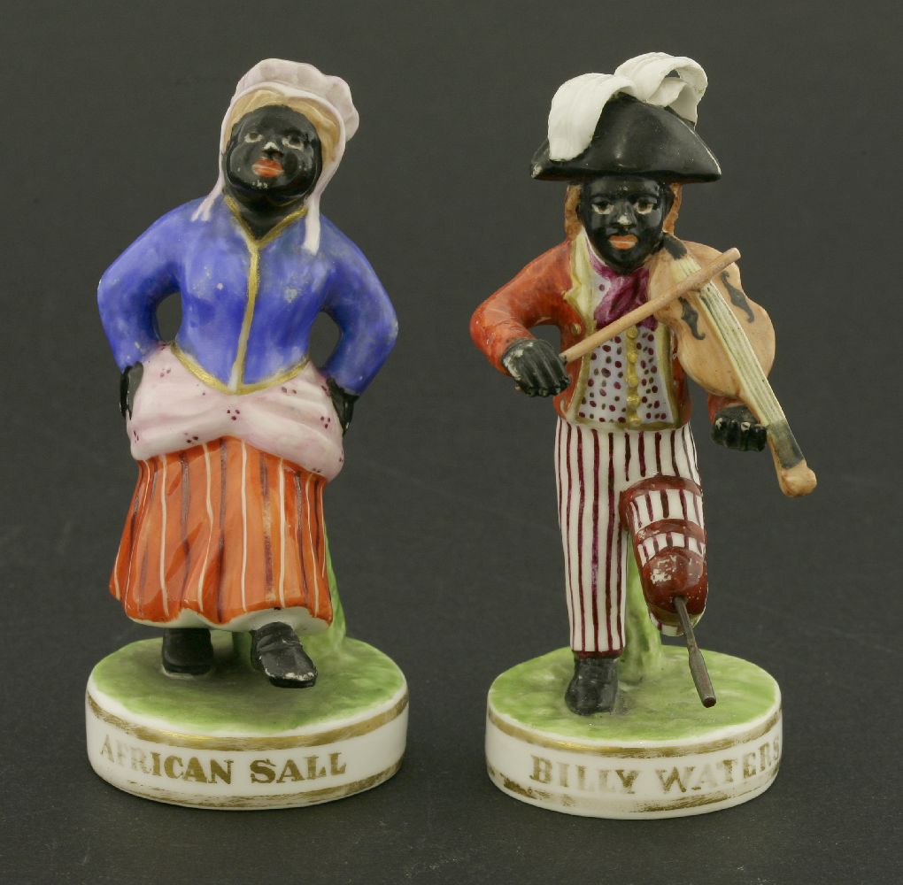 Lots 34 to 81A Single Owner Collection of Pottery and Porcelain FiguresA pair of Derby figures,‘