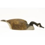 A Decoy goose, probably Canadian, 64cm long