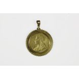 Australia, Victoria (1837 - 1901), Sovereign, 1899, M in ground for Melbourne Mint, in a 9ct gold