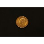 Great Britain, George V (1910 - 1936), Half Sovereign, 1914