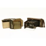 A. Houghton Butcher MFG Co. Ltd. No12 Ensign carbine Tropical camera, together with a quantity of
