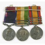 A Victorian and later medal group, awarded to Pte Stanton, consisting of a Victorian South Africa