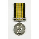 An Africa General Service Medal (1902 - 56) with Kenya clasp, named to Chief Offer D. Gray