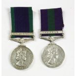 An Elizabeth II General Service Medal with Cyprus bar, named to 4181015 L.A.C., F.S. Brand, R.A.