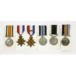 A quantity of British and world medals, to include a Voluntary Medical Services medal, a Type 1