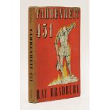 Bradbury, Ray: Fahrenheit 451. Rupert Hart-Davis, 1954, fist edition, dw(9s. 6d.), price crossed out