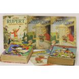 1- RUPERT BEAR: 3 Titles, plus a duplicate: More Rupert Adventures; The Daily Express, n.d.