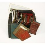 A large quantity of Victorian and Edwardian travel guides, including Brighton, Madeira, Clacton,