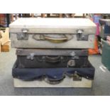 Six suitcases, including a case by John Pound, London (6)