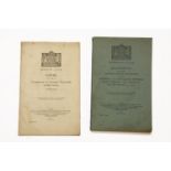 Two HMSO Pamphlets:'Papers concerning the treatment of German Nationals in Germany, 1938-1939''