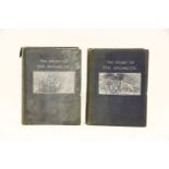 Two volumes 'The Heart of the Antarctic' first edition 1909, with three maps and chart in pocket