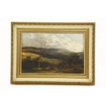 Charles T Hollis (19th century)AN AUTUMN LANDSCAPEIndistinctly signed and dated 1881 l.r., oil on